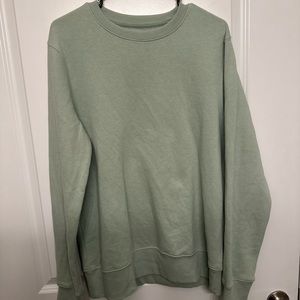 Crew neck sweatshirt